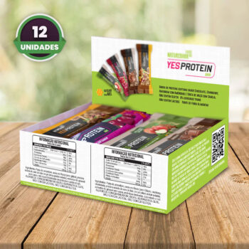 Caixa com 12 Unidades Yes Protein Sortidas (4 Sabores)